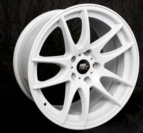 MST MT30 17x9 +30 5x114.3 - Glossy White