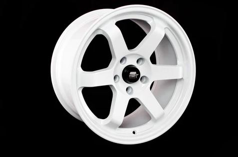 MST MT01 18x9.5 +35 5x114.3 - Glossy White