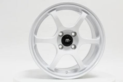 MST MT40 15x6.5 +38 4x100 - Glossy White