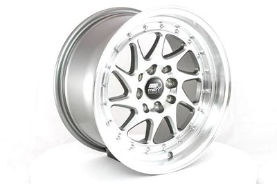 MST MT28 15x8 +20 4x100/4x114.3 - Gunmetal w/ Machine Face