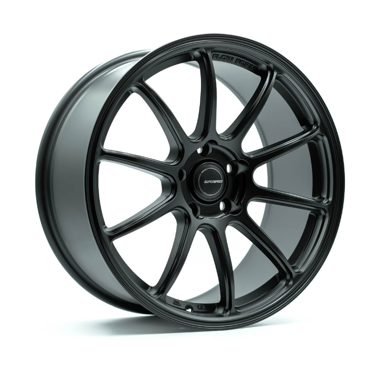 SuperSpeed RF03RR 18x9 +42 5x112 57.1CB Face 1 - Matte Black