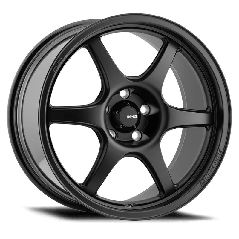 Konig Hexaform 18x10B +33 5x120 - Matte Black