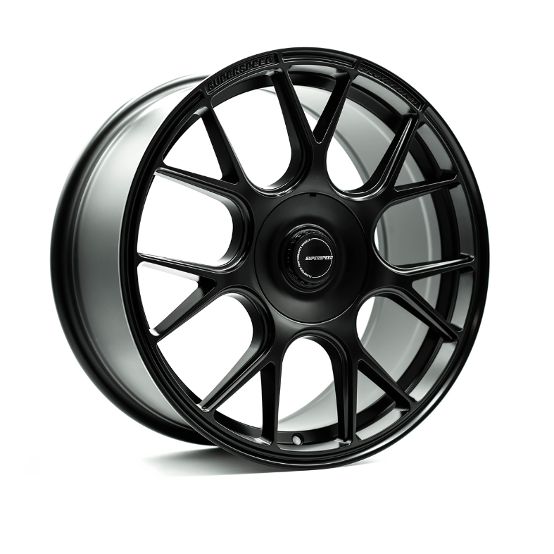 Superspeed RF01 Progressive 19x9.5 +35 5x112/5x114.3 73.1CB Face 1 - Matte Black