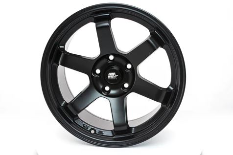 MST MT01 17x9 +35 5x114.3 - Matte Black