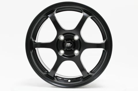 MST MT40 15x6.5 +38 4x100 - Matte Black