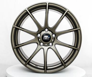 MST MT44 17x9 +35 5x114.3 - Matte Bronze