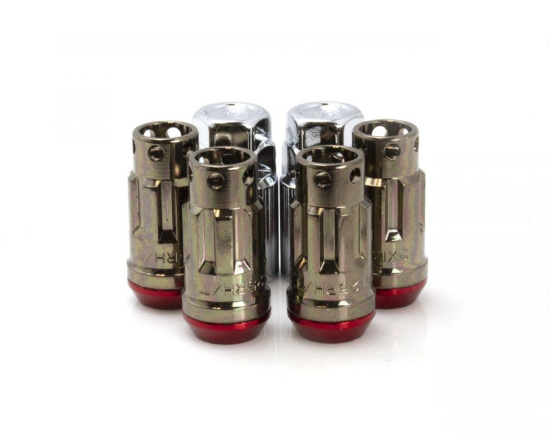 Muteki SR45-S Lug Nut Lock Set - Smoke Titanium