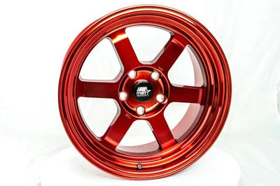 MST Time Attack 17x9 +20 5x114.3 - Ruby Red