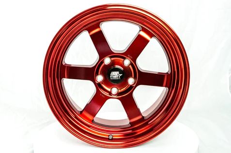 MST Time Attack 17x9 +20 5x114.3 - Ruby Red