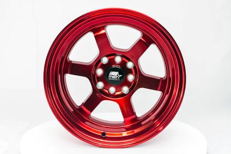 MST Time Attack 15x8 +0 4x100/4x114.3 - Ruby Red