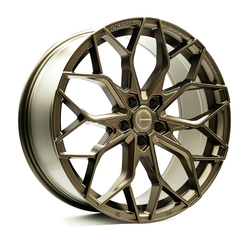 Superspeed RF07 20x10.5 +27 5x112 66.6CB Face 2 - Satin Bronze