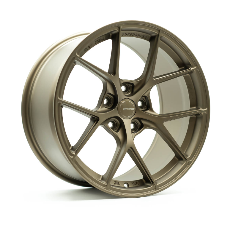 SuperSpeed RF05RR 18x9.5 +45 5x120 64.1CB Face 1 - Satin Bronze