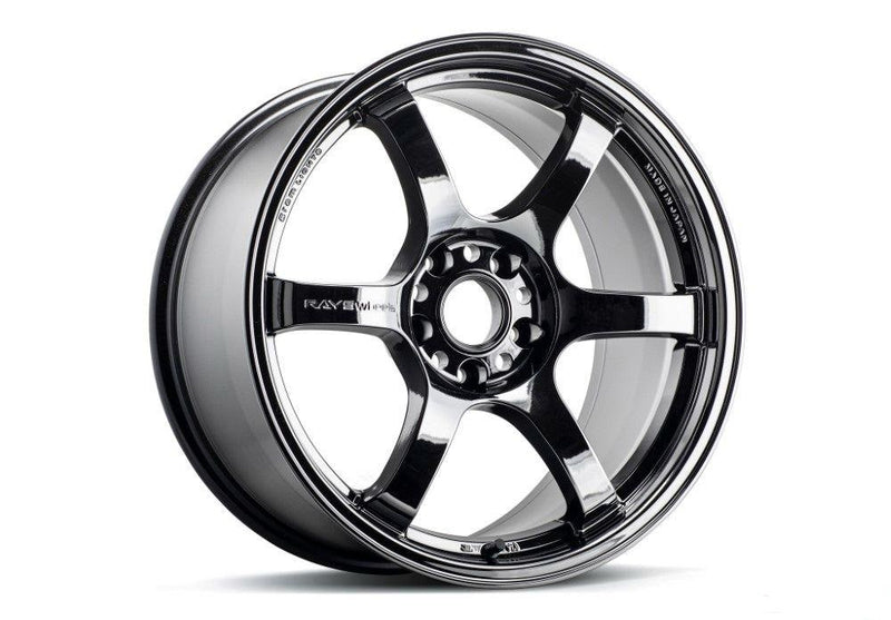 Gram Lights 57DR 18x9.5 +38 5x114.3 - Black Chrome