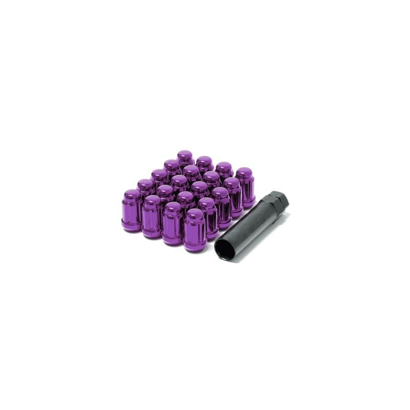 Muteki Super Tuner Closed Lug Nuts - Purple