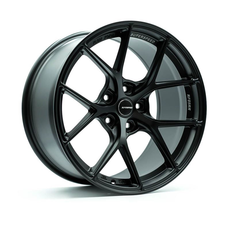 SuperSpeed RF05RR 18x9.5 +25 5x120 72.6CB Face 2 - Matte Black