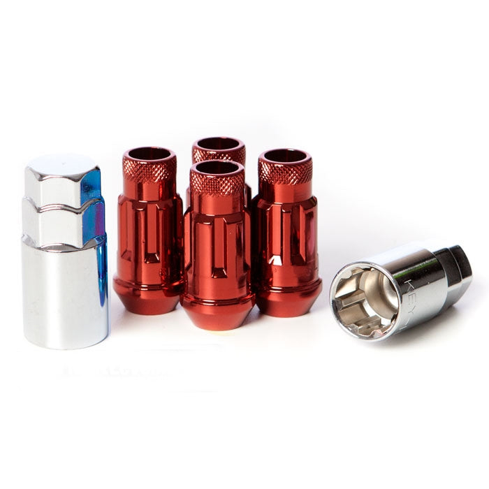 Muteki SR48 Lug Nut Lock Set - Red