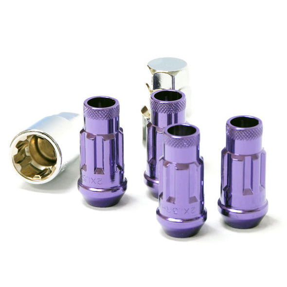 Muteki SR48 Lug Nut Lock Set - Purple